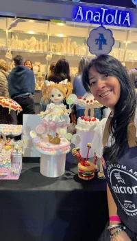 Mundo Fabiola – Expo Hobby en la Rural – Porcelana fria (12)