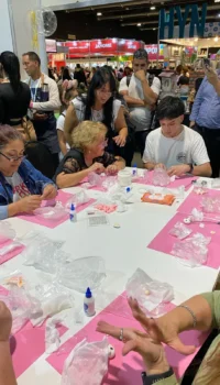 Mundo Fabiola – Expo Hobby en la Rural – Porcelana fria (22)